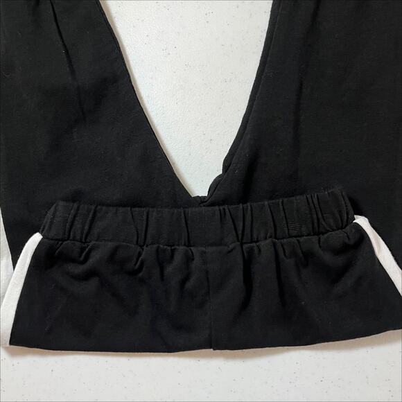 Pants Shein Infant Knit Jogger Pants in Black/White Size 74 6 to 9 months - Picture 5 of 8